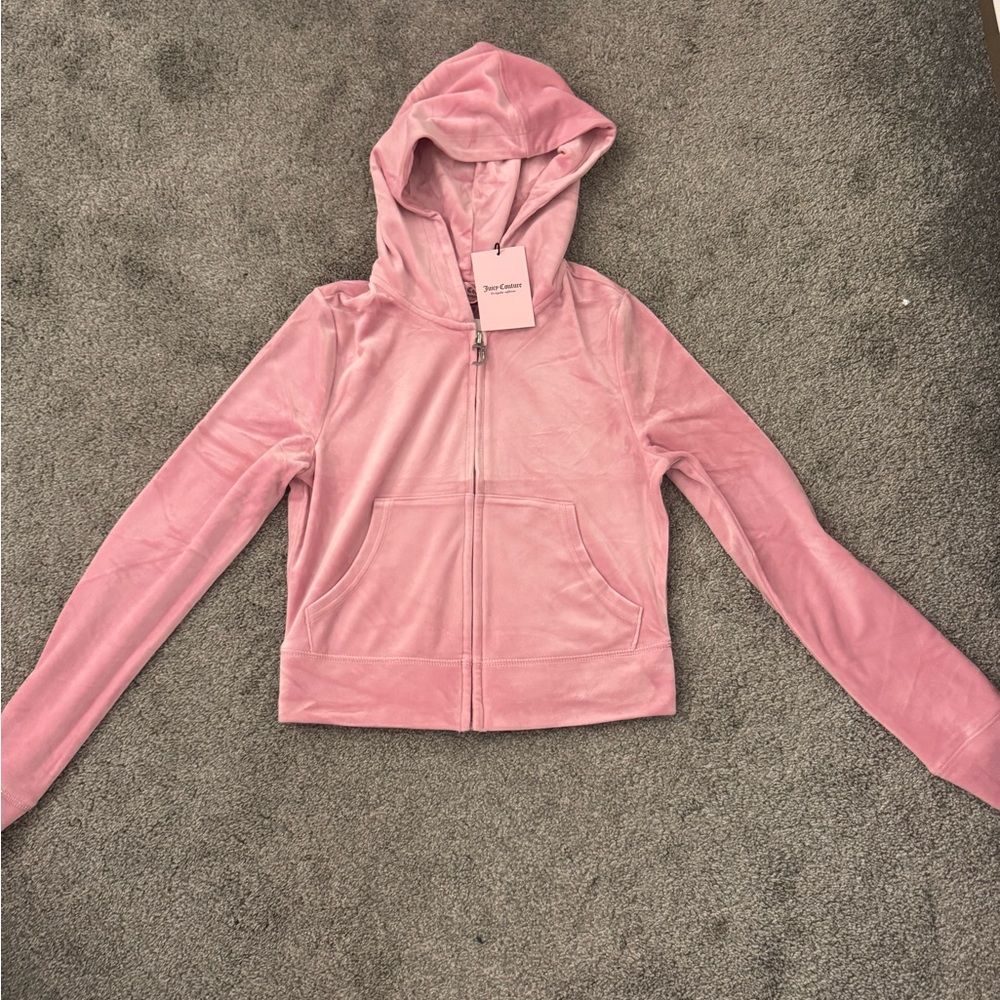 Juicy Couture Pink Velour Hoodie